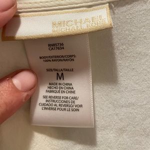 Michael Kors quarter zip shirt
